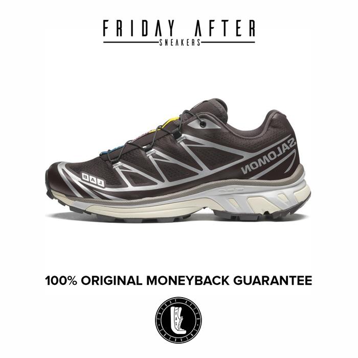 Gambar Sepatu Pria Salomon XT-6 Beams Black Coffee Original Resmi - 37 1/3 dari Friday After Sneakers undefined Tokopedia