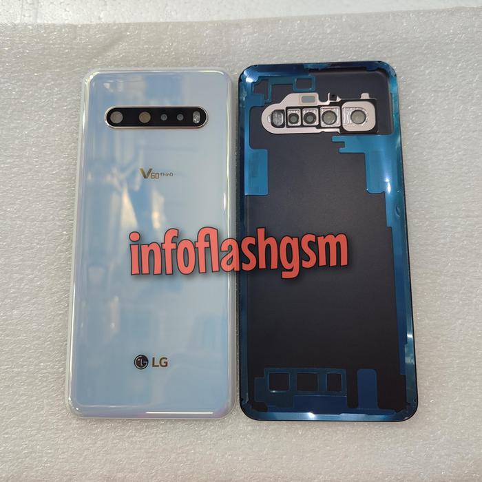 Gambar Backdoor Tutup Belakang LG V60 ThinQ - Putih dari infoflashgsm undefined Tokopedia