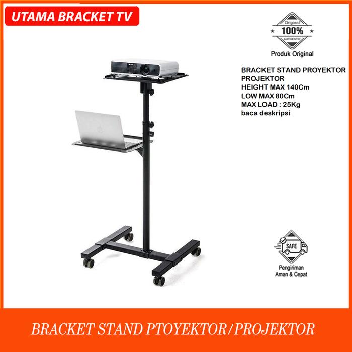 Gambar stand proyektor berdiri/stand meja proyektor/bracket stand proyektor laptop - P2 dari UtamaBracketTv undefined Tokopedia