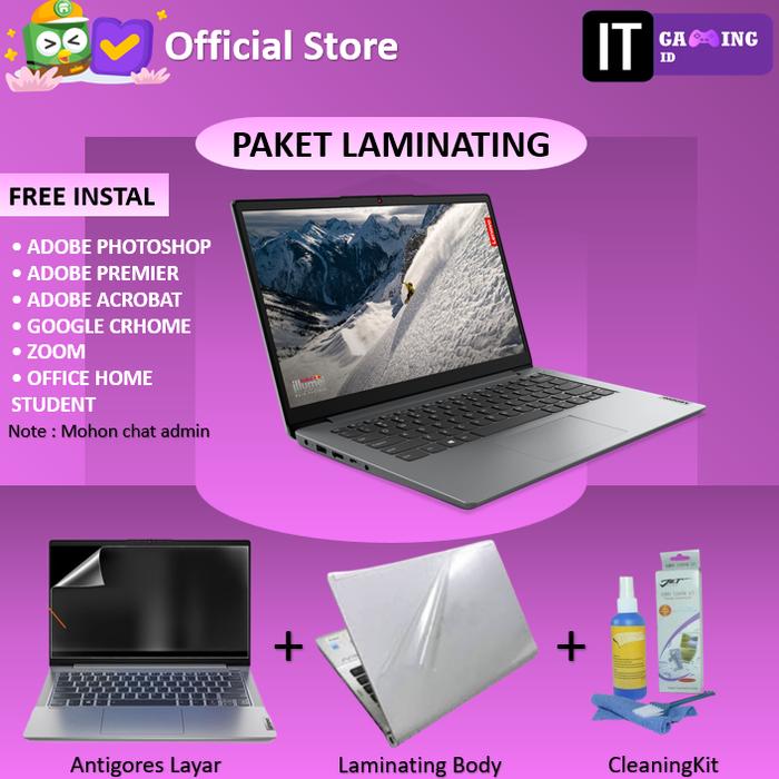 Gambar Lenovo Ideapad Slim 1 14 Ryzen 5 5625U 16GB 512GB SSD 14" Display - Tanpa Paket dari IT GAMING ID undefined 5 Tokopedia