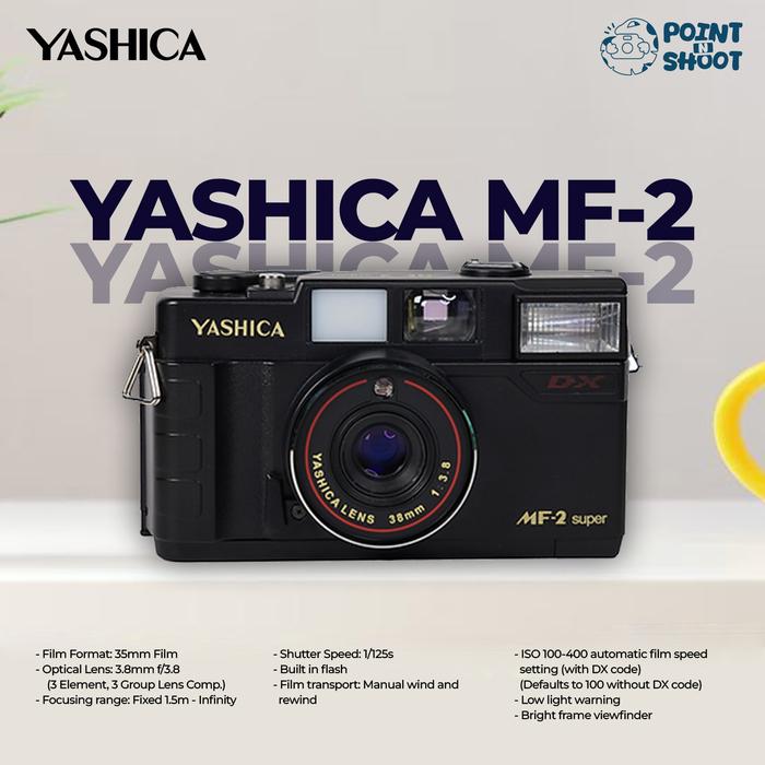 Yashica Mf2 Super Film Roll Kamera Analog Yashica MF-2 Super 35mm