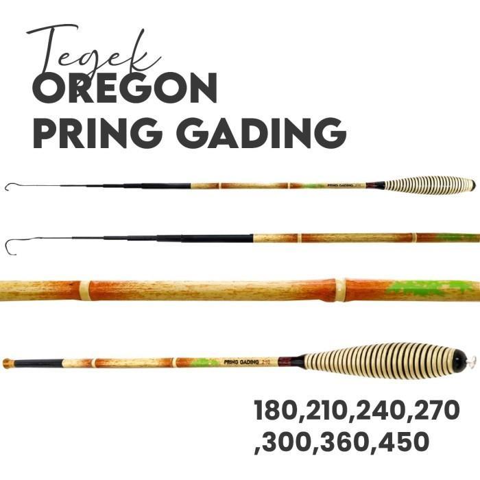Gambar Joran Tegek Oregon Pring Gading Micro Fishing Tanago - Gading 180 dari Sport Active ID undefined Tokopedia
