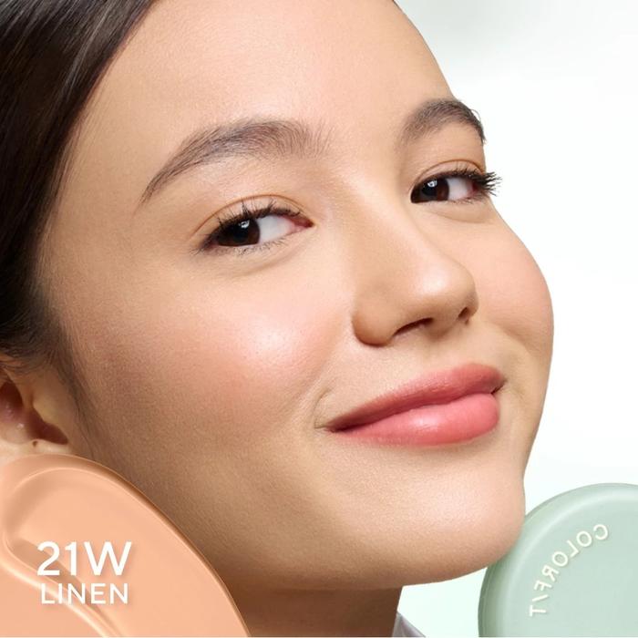 Gambar NEW! Wardah Colorfit 5D Blur Cloud Cushion Matte Finish Tahan Lama Hingga 18 Jam dengan SPF 50 PA++++ - 21W Linen dari Shaqueena Cosmetics Bandung undefined Tokopedia