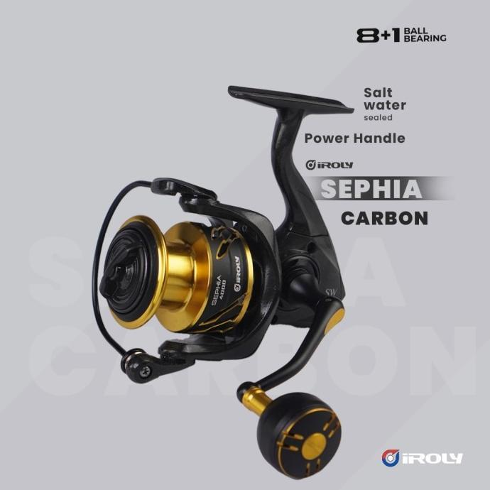 Gambar BEST!!!! Reel Iroly Sephia Carbon SW - 4000 dari Logoue Town undefined Tokopedia