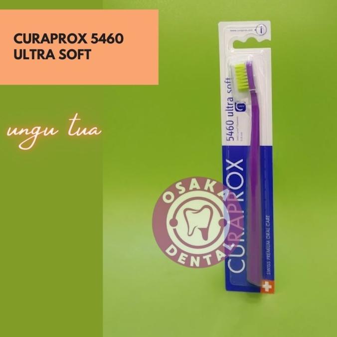 Gambar Top Curaprox 5460 Sikat Gigi Ultrasoft pagisore - Ungu Tua-Hijau dari pagisore store undefined Tokopedia