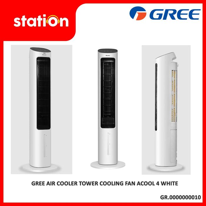Gambar GREE AIR COOLER TOWER ACOOL 6 WHITE / COOLING FAN ACOOL 4 WHITE - GTA-ACOOL4 dari Station Group 2 undefined Tokopedia