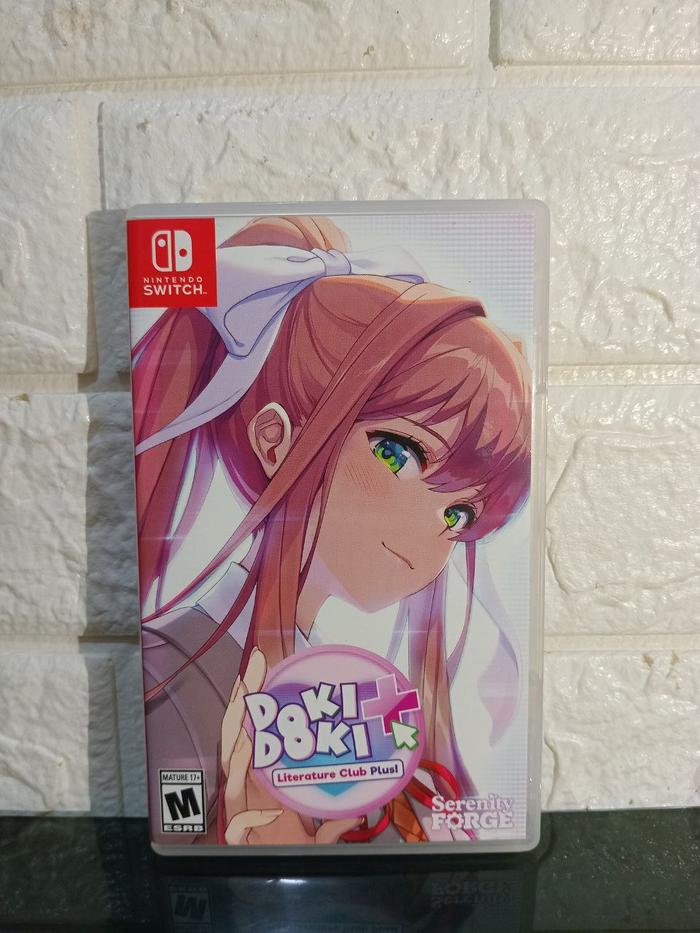 Club Plus Doki Doki Literature Club Switch Release Date Natsuki