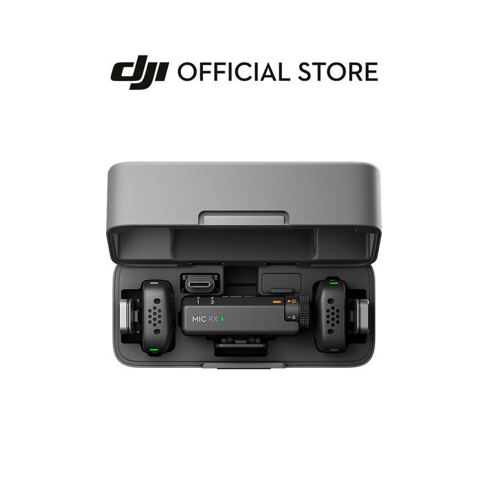 Gambar DJI Mic Mini - Small, Ultralight, Discreet - TX RX Chrg Case dari DJI Official Store undefined Tokopedia