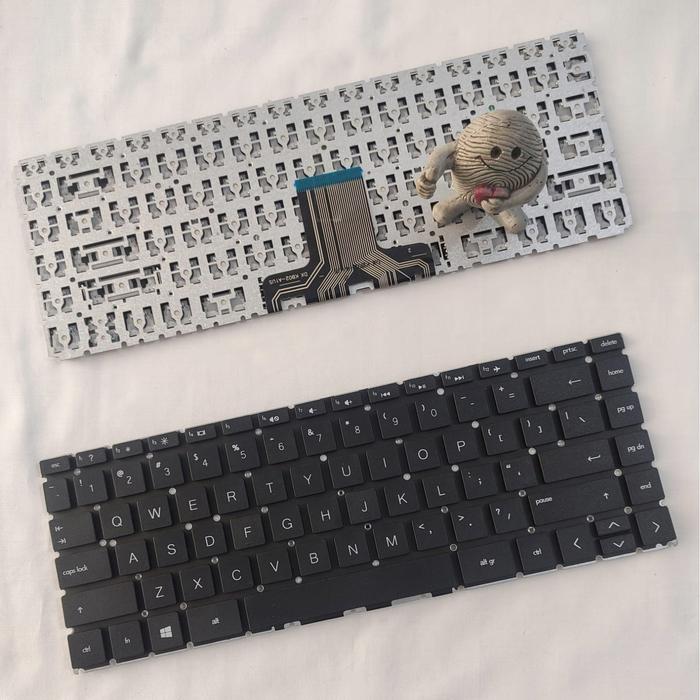 Gambar KEYBOARD Original HP 14-DK 14-DQ 14-FQ 14M-CD 14M-DH 14S-DQ 14T-DH - BLACK dari Cipta Perkasa Computer Malang undefined Tokopedia