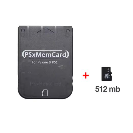 Gambar BitFunx PSXMeMCard PSX Memory Card Save Data Game Card For - Hitam dari Melker Import undefined Tokopedia