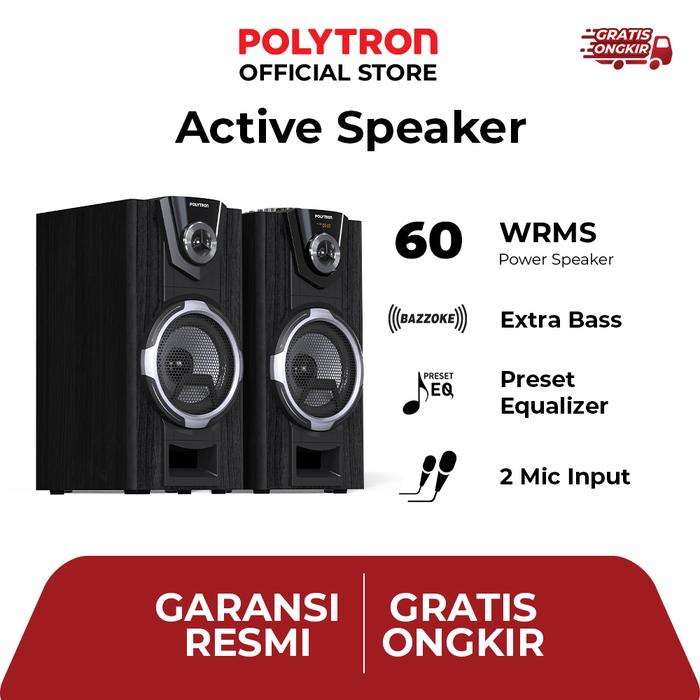 Gambar POLYTRON Active Speaker PAS 8F12 dari Polytron Official Store Surabaya undefined Tokopedia