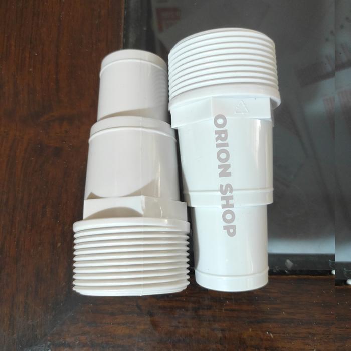 Gambar Vacuum hose connector 38mm  - 1.5 inch -  2 pcs dari OrionPool undefined Tokopedia