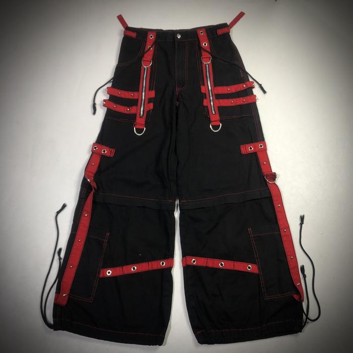 Gambar Rare TRIPP NYC Pants Gothic Bondage Rave Emo dari BADBONESSUNDAY x BLOODYMESSAGES undefined Tokopedia
