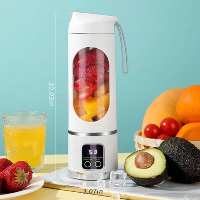 Gambar Xiaomi Juice Blender Portable Jus Belender Buah 12 Pisau Mini Juicer Ice Crushing 3000mah Rechargeable 450ml - Putih dari distro1125 undefined Tokopedia