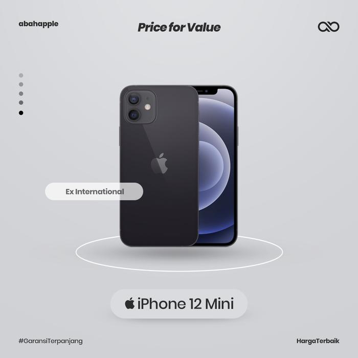 IPHONE 12 MINI 64GB 128GB (SECOND) IPHONE YOGYAKARTA 128GB, ALL  PROVIDER