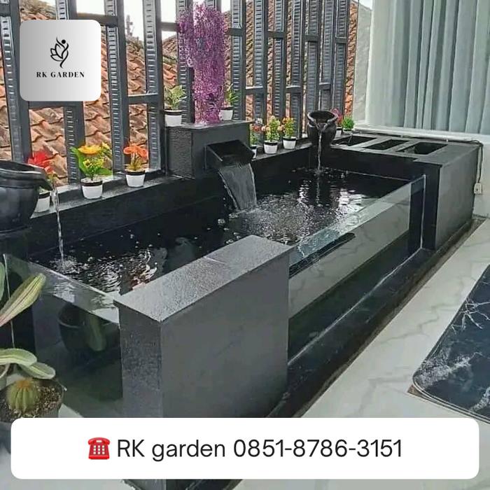 Gambar kolam ikan minimalis lantai 2 dari RK GARDEN undefined Tokopedia