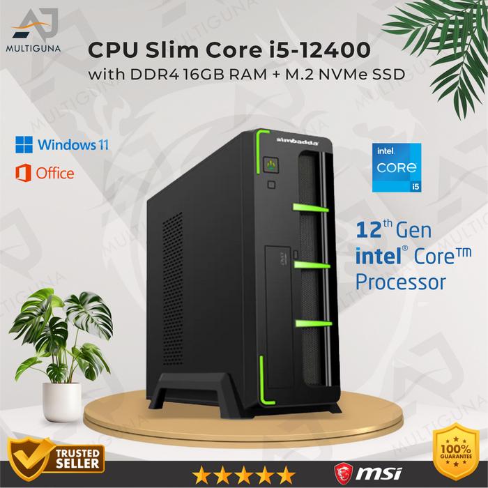 ■特価品■新品■i5 12400 DDR4-16GBメモリ　500GB-SSD 新品】12世代 Core i5 12400 SSD500GB メモリ16GB