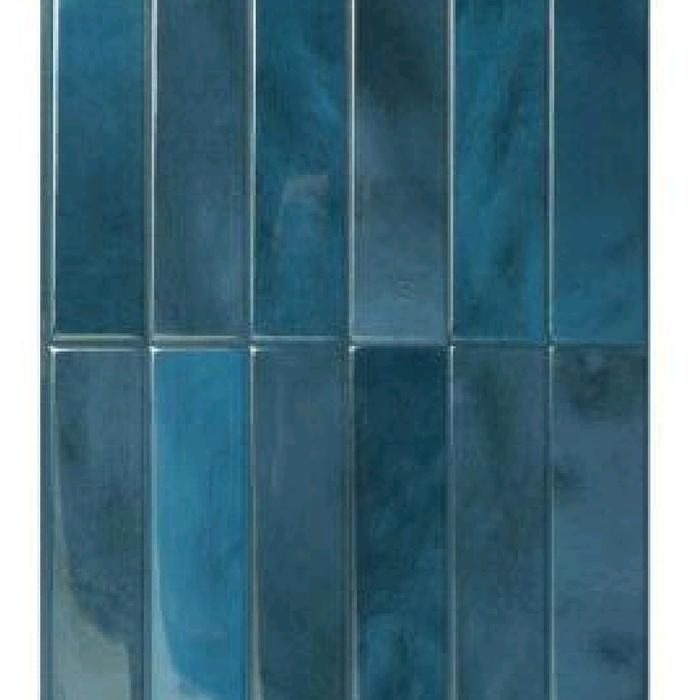 Gambar 3D WALL TILES PREMIUM / STICKER TILES WALL - KITKAT NAVY dari Wallform ID undefined Tokopedia