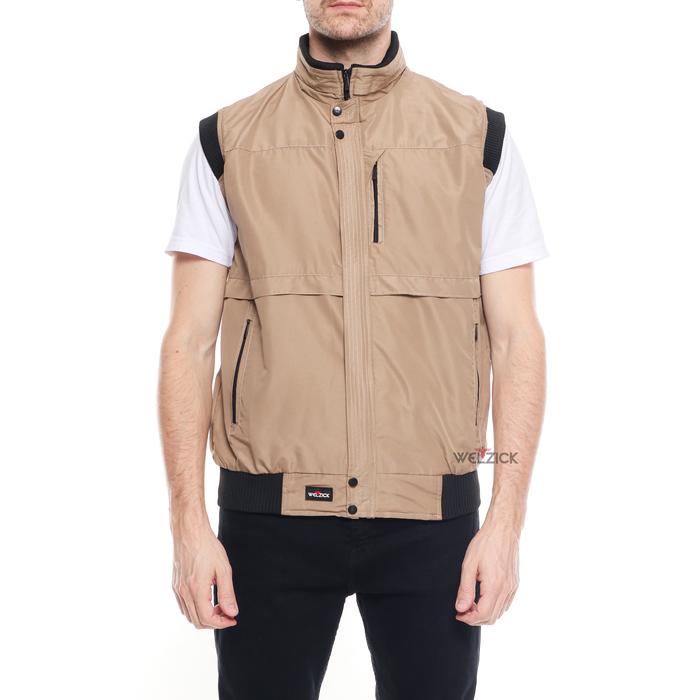 Gambar Jaket Rompi Pria MultiFungsi Three Box Beige Size M L XL Jumbo 2XL 3XL - Beige, XL dari Three box Footwear undefined Tokopedia