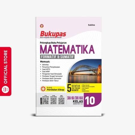 Gambar Yrama Widya - Bukupas Matematika SMA/MA Kelas 10, 11, 12 (Buku Latihan Soal Kurikulum Merdeka) - Kelas 10 dari Yrama Widya undefined Tokopedia