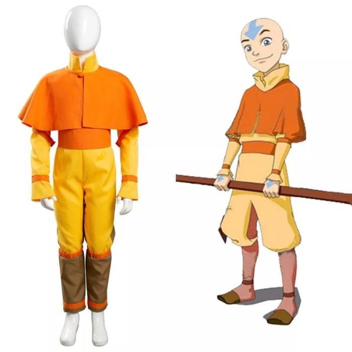 Gambar Kostum Cosplay Anime Jepang Avatar Aang Avatar The Last Airbender Anak - 1 tahun dari Costume Kingdom undefined Tokopedia