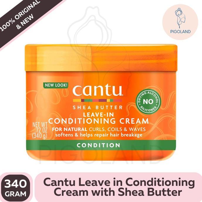 Gambar Cantu Leave In Conditioning Cream With Shea Butter Conditioner Curly Rambut Keriting Ori Usa 340 Gram Murah dari MsJoo Hair Shop undefined Tokopedia