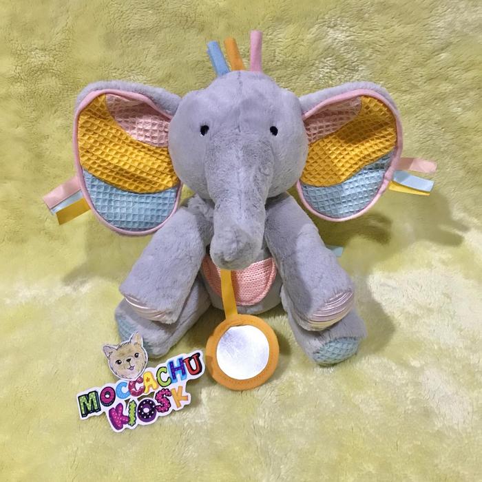 Gambar Jellycat Peek-A-Boo Elly Activity Toy / mainan gajah aktivitas untuk bayi dari Moccachu Kiosk undefined Tokopedia
