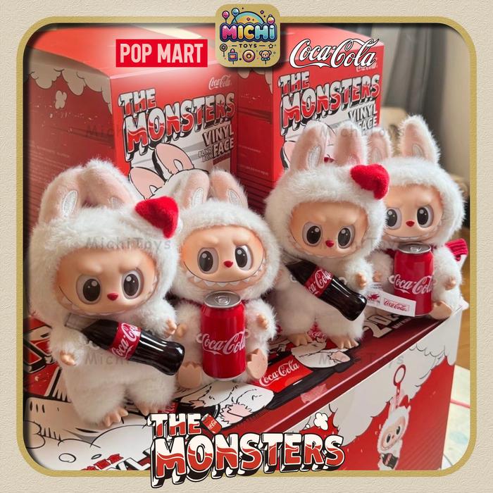 Gambar [READY SOON] Labubu Coca Cola Original 100% - Popmart Macaron Series - Have a Seat | The Monsters V3 - Blind Box dari Michi Toys undefined Tokopedia
