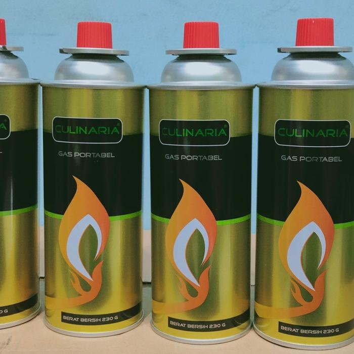 Gambar Tabung Gas Portable Original Untuk Kompor Gas Portable HI-Cook 230gr - CULINARIA dari Kitchenmart306 undefined Tokopedia