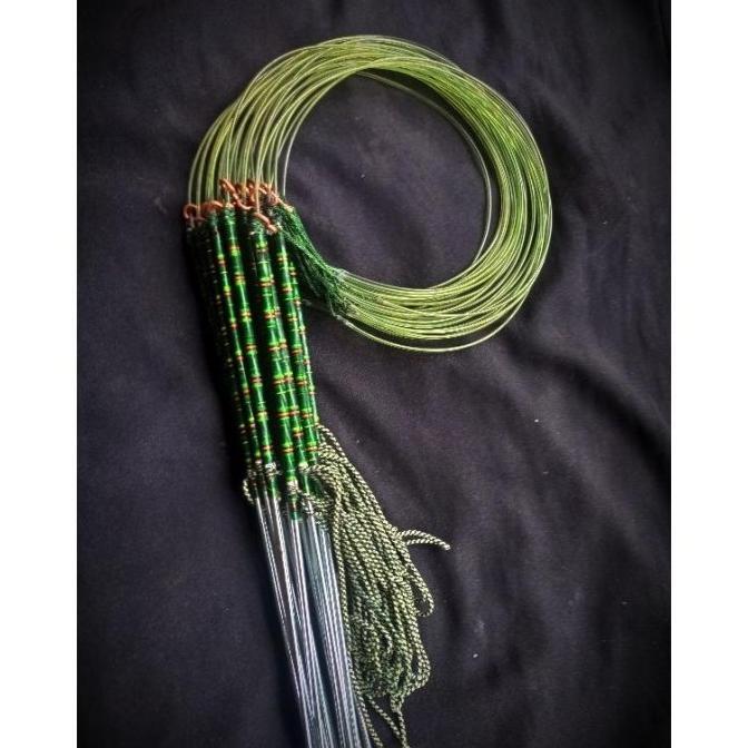 Gambar JERAT AYAM HUTAN, RACIKAYAMHUTAN,RACIKTARUNGAYAMHUTAN,JERATLAGAAYAMHUTAN (LMR) - Hijau, 10mata dari LAMARO STORE undefined Tokopedia