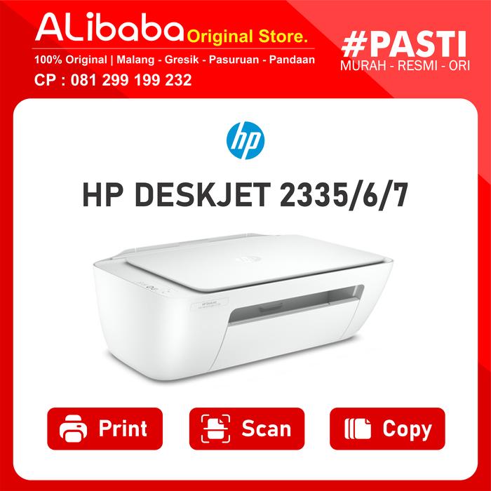 Gambar HP Deskjet 2875 Print Scan Copy WiFi All In One Wireless | Printer HP Deskjet 2335 2336 2337 - 2335/6/7 dari Alistore ID undefined Tokopedia