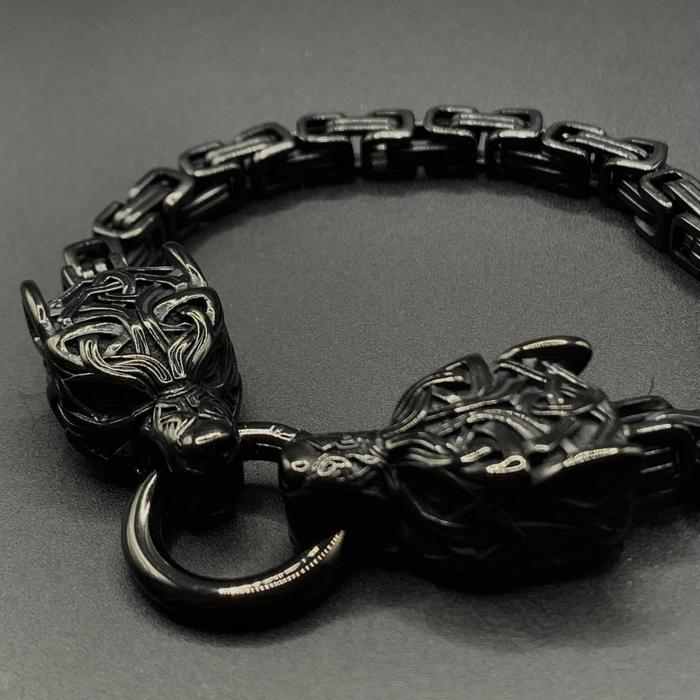 Gambar Nine Worlds Bracelet Skoll dan Hati Gelang Pria NW-00540 - Black dari Nine Worlds Kota Administrasi Jakarta Barat Tokopedia