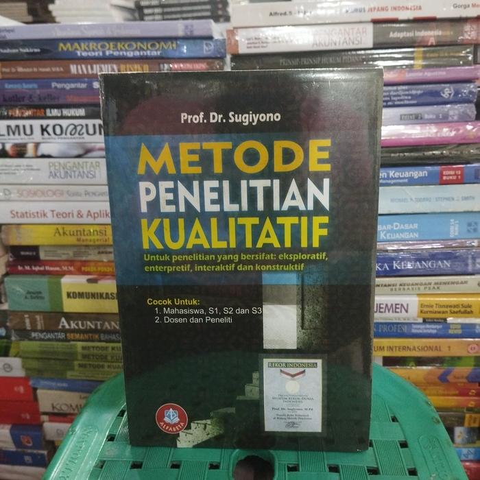Gambar Buku Metode Penelitian Kualitatif || Prof. Dr. Sugiyono dari TigoBaleh Book Store undefined Tokopedia