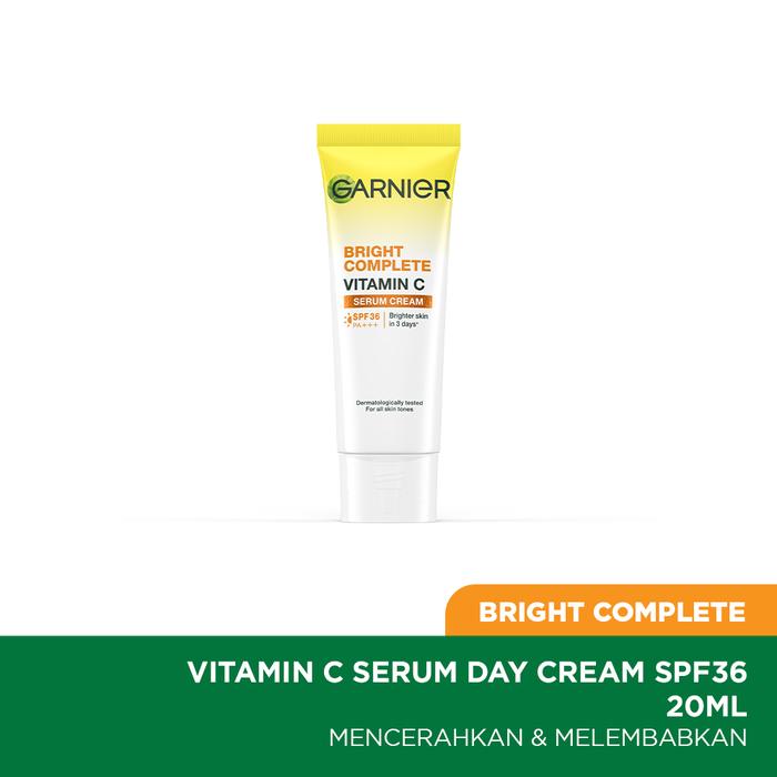 Gambar GARNIER Bright Complete Vitamin C Yoghurt Sleeping Mask 20ml | Serum Cream UV / SPF 20ml - SerumCrmSPF2Oml dari madame fany undefined Tokopedia