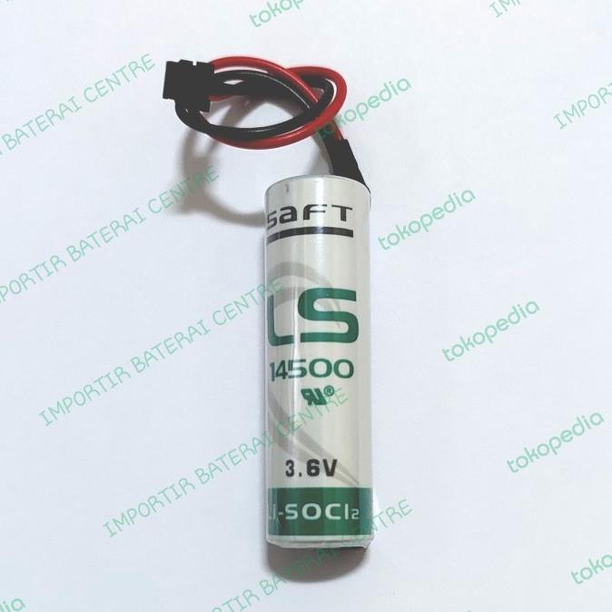 Gambar READY BATERAI BATTERY PLC LITHIUM SAFT LS14500 AA 3,6V PS17 ER14505M PLUG - per10 dari Callmel undefined Tokopedia