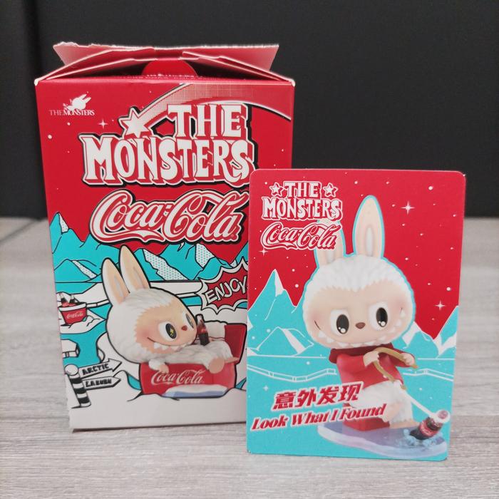 Gambar Pop mart labubu the monsters coca cola blind box - look what i found dari Blood Axe Toys & Hobbies undefined Tokopedia