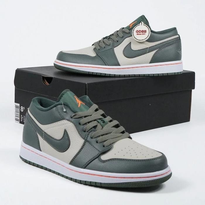 nike air jordan 1 low military green