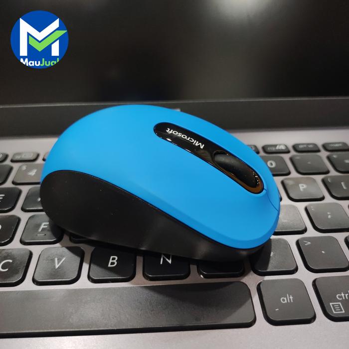Gambar MOUSE MICROSOFT MOBILE MOUSE 3600-SECOND DISPLAY - Biru dari Maujual.id undefined Tokopedia