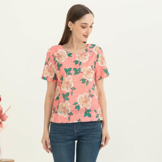 Gambar *Ready Stok* SISTER'S - Atasan Katun C1464 (CAP) - Pink, M dari Sisters Fashion Group undefined Tokopedia