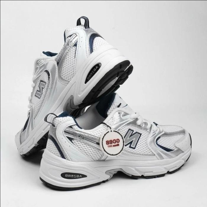 Original Sneakers Sepatu New Balance 530 White Natural Indigo White Silver  Navy Blue Authentic Brand New Include Box Bnib Made In Vietnam