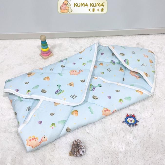 Gambar Promo Kuma Kuma - Hoodie Blanket Tencel New Arrival Pattern - Dinosaur dari Nan Hebat Store undefined Tokopedia