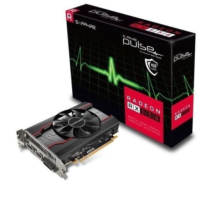 Jual [Baru] Sapphire Rx 550 Pulse Oc 4Gb Ddr5 Jakarta Timur