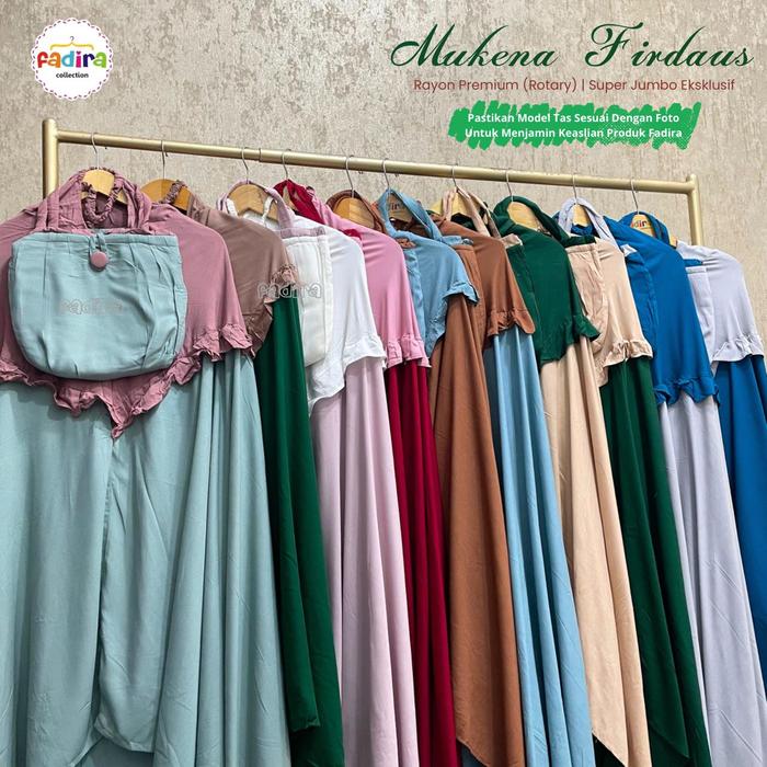 Gambar mukena firdaus / mukena polos kombinasi 2 warna / mukena jumbo / mukena cute / mukena by fadira - lainnya (chat) dari dilarabyfadira undefined Tokopedia