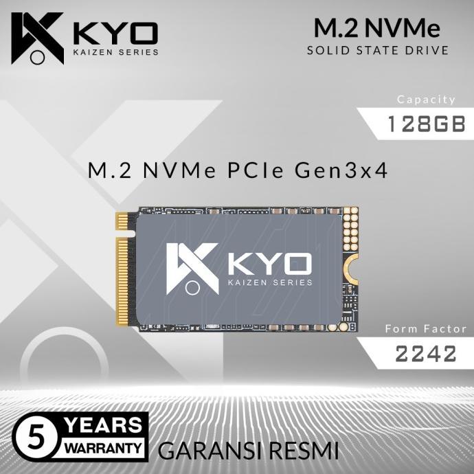 Jual NVME 128GB 2242 KAIZEN SSD NVME PCIE GEN3 X4 GARANSI