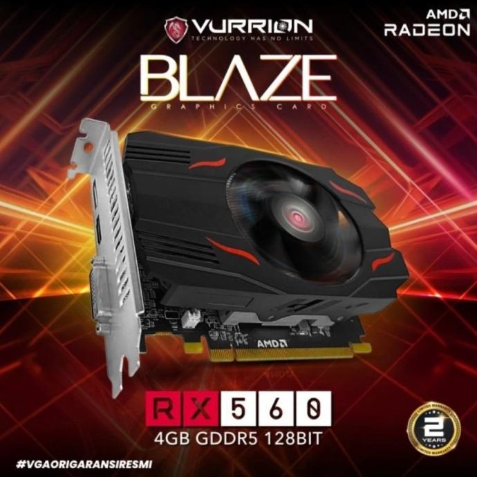 Rx 470 Rx 560 4gb Vs 750 Ti Jual [Baru] Vga Amd Vurrion Rx 560 4Gb