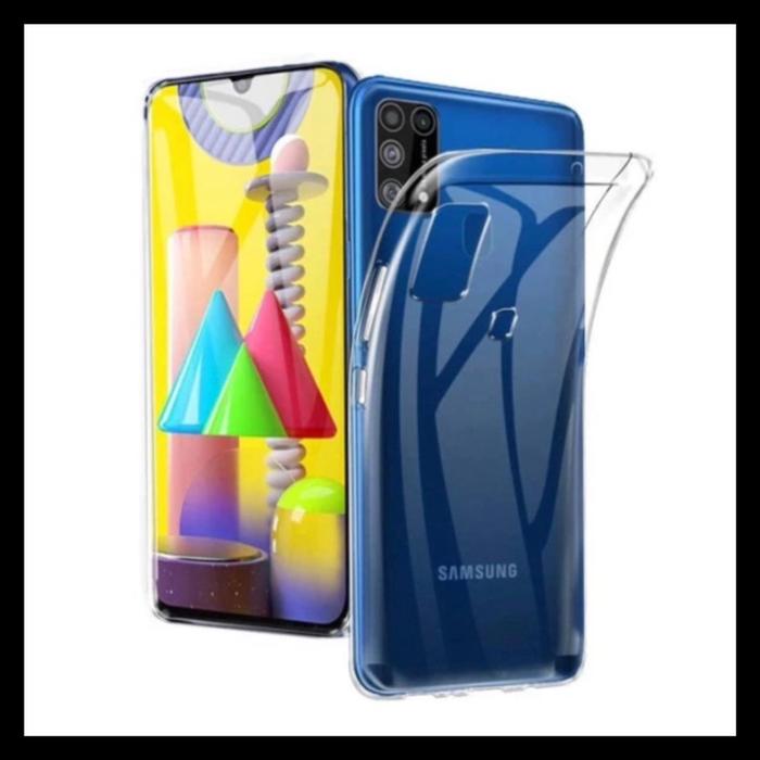 Gambar Samsung Galaxy M31 M315 Ultra Thin Tpu Original Soft Case Casing Silicone Cover Clear Transparant Bening - CLEAR., SAMSUNG M31. dari Original Shop Nillkin Kota Administrasi Jakarta Pusat Tokopedia