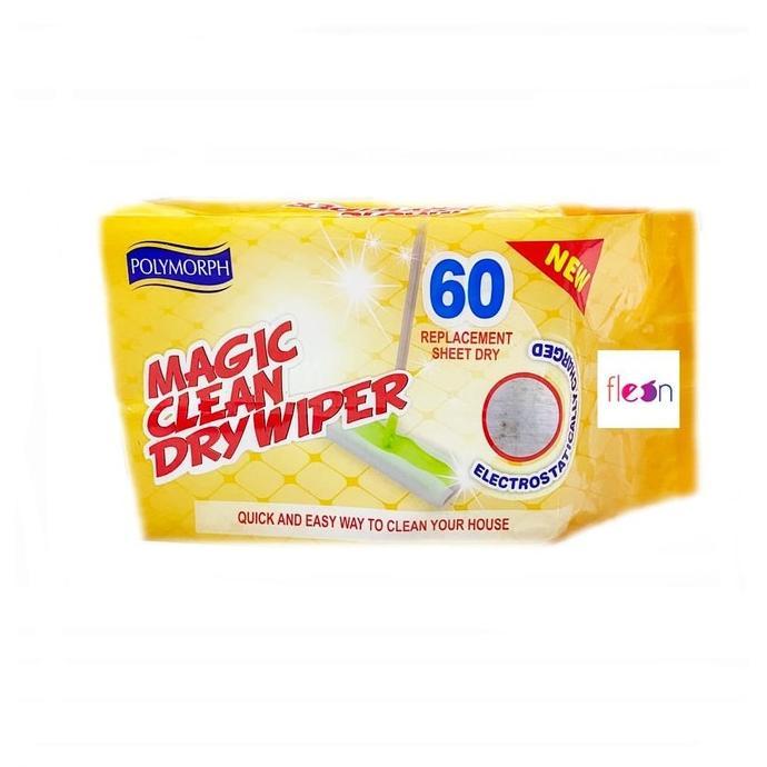 Gambar Polymorph magic clean dry wiper tissue 60 sheet dari RinzStore1 undefined Tokopedia