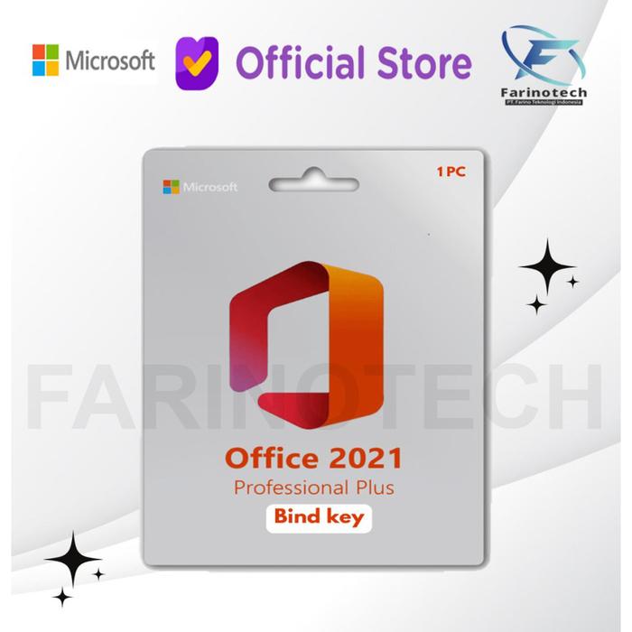 Gambar Microsoft Office 2021 Professional Plus Bind Key Original License Key Lifetime dari Farinotech undefined Tokopedia