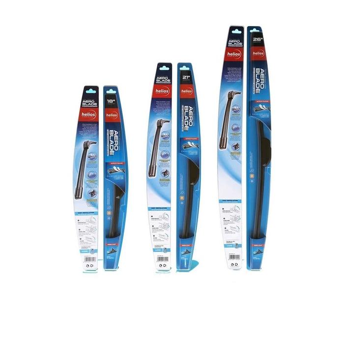 Gambar Wiper Helios Aeroblade ( 1 pcs ) ukuran 20",21" ,22" ,24" ,26". - 20 dari Al-Jabbar Mart undefined Tokopedia