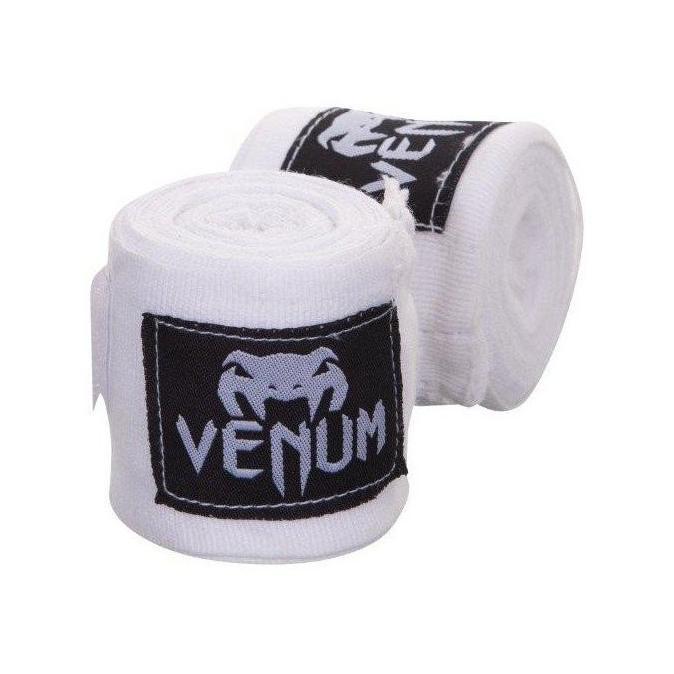 Gambar VENUM KONTACT BOXING HANDWRAPS 4M ORIGINAL VENUM - White dari Al-Rahman Store undefined Tokopedia